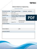 Unit - 34 - Research - Project - Assignment Brief - 17ED