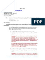 District Foia Response