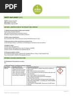 Bio-Clean Products Safety Data Sheet: 1. Identification | PDF ...