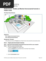 7.1.2.2 Packet Tracer - Modify and Monitor Environmental Controls PDF