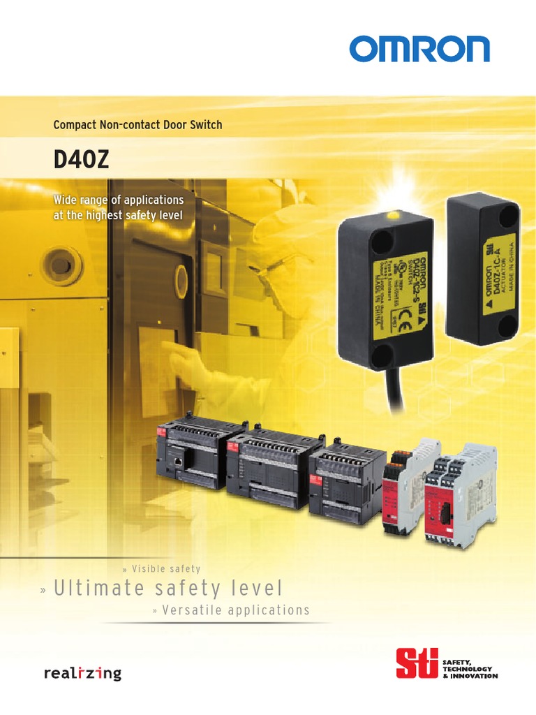 Ultimate Safety Level Compact NonContact Door Switch PDF Power