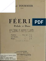 TOURNIER-Feerie (Prelude Et Danse) (Arpa y Cuarteto de Cuerdas) PDF