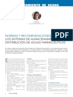 Normas y Recomendaciones en Los Lazos de Aguas Farmacuticas PDF