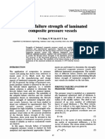 First Ply Failure Strength of Laminated Composite Pres - 1997 - Composite Struct PDF