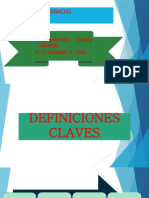 Definiciones Claves