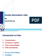 Ductile Deformation, Folds