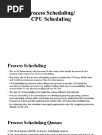 Lecture 4 - Process - CPU Scheduling