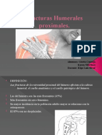 Fracturas Humerales Proximales