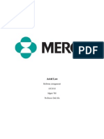 Merck - Strategic Analysis