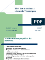 Oral Traitement Thermique