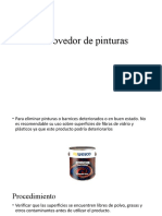 Removedor de Pinturas