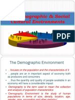 Units 4 - Demographic & Social Cultural Environment
