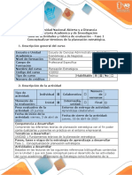 Guia de actividades y  rúbrica de evaluación Fase 1  conceptualizar terminos de la  planeación estategica.pdf