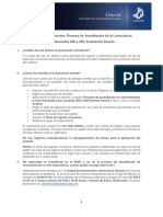 Evaluación Escrita PDF
