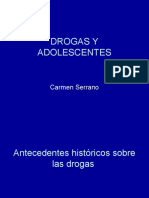 DROGAS Y ADOLESCENTES