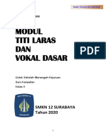 MODUL TITILARAS DAN VOKAL DASAR (ADIYANTO, S.SN, MM) PDF