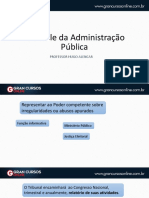Controle Da Administração Pública: Professor Hugo Alencar