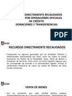 Recursos Directamente Recaudados