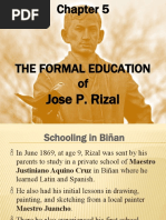 Rizal's Academic Journey at Ateneo | PDF | Manila