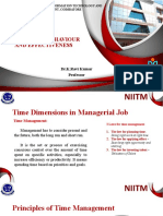BA 5017 Managerial Behaviour and Effectiveness: Dr.K.Ravi Kumar Professor