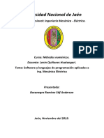 Software y Lenguajes de Programacion Aplicados A Ing