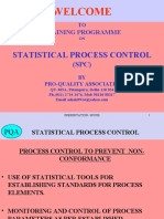 Welcome: Statistical Process Control