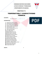Temperatura y Conduct IV i Dad Term i CA