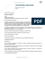 Ley de Reforma Tributaria, Publicada en El R.O. 325 de 14 de Mayo de 2001