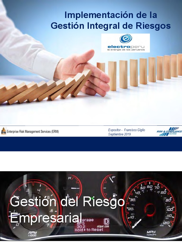 Gestión Integral de Riesgos Empresariales | PDF | Evaluación de riesgos ...