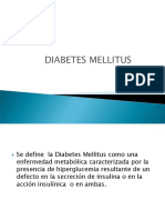 DIABETES MELLITUS - TRATAMIENTO
