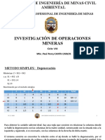 Sesion 13 (Método Simplex - Degeneración) - Investigación de Operaciones