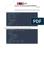 Algoritmos usando estructura MIENTRAS - Separata de trabajo 10