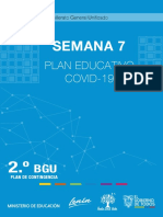 Plan educativo COVID-19 BGU Semana 7