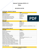 Cat Electronic Technician 2018C v1.0 Status: Parameter Value