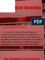 The Hands of The Blacks: Luis Bernardo Honwana