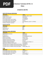 Cat Electronic Technician 2017B v1.0 Status: Parameter Value