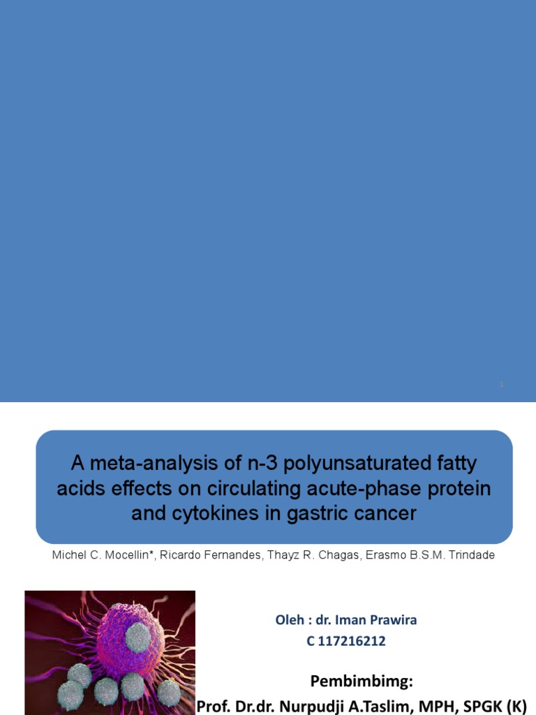 The Effects of n3 Polyunsaturated Fatty Acids Supplementation on Inflammatory Markers in