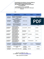 Calendario Fedeliv 2020