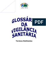 Glossário Da Vigilância Sanitária