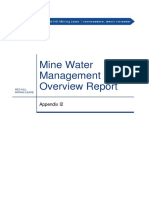 Mine Water Management Overview Report: Appendix I2