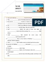 Simple Past and Present Perfect 11 Julho