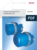 Compact Hydrostatic Drive HYDROTRAC GFT - Bosch Rexroth