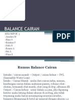 Balance Cairan