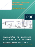 Simulacion - Manual Aspen Hysys v8 0 Espanol PDF
