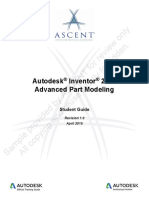 Inventor AdvPart Modeling 2016-EVAL PDF