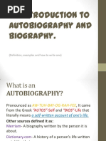 Discussion-Auto and Biography