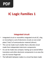 IC Logic Families 1