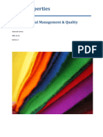 Fibre Properties: Fabric Material Management & Quality