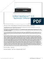 VxRail 4.0 Technical Differences