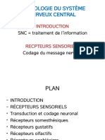 1-Physiologie Des Récepteurs Sensoriels PDF